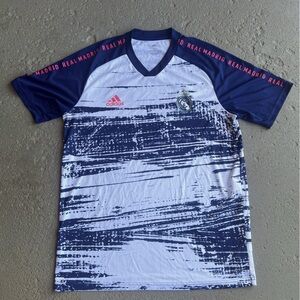Adidas Real Madrid soccer jersey football team training top size large